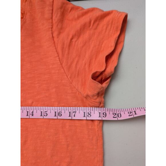 Soft Surroundings Shift Dress Womens Medium Petite Orange Boho Lagenlook Beachy - Picture 5 of 6